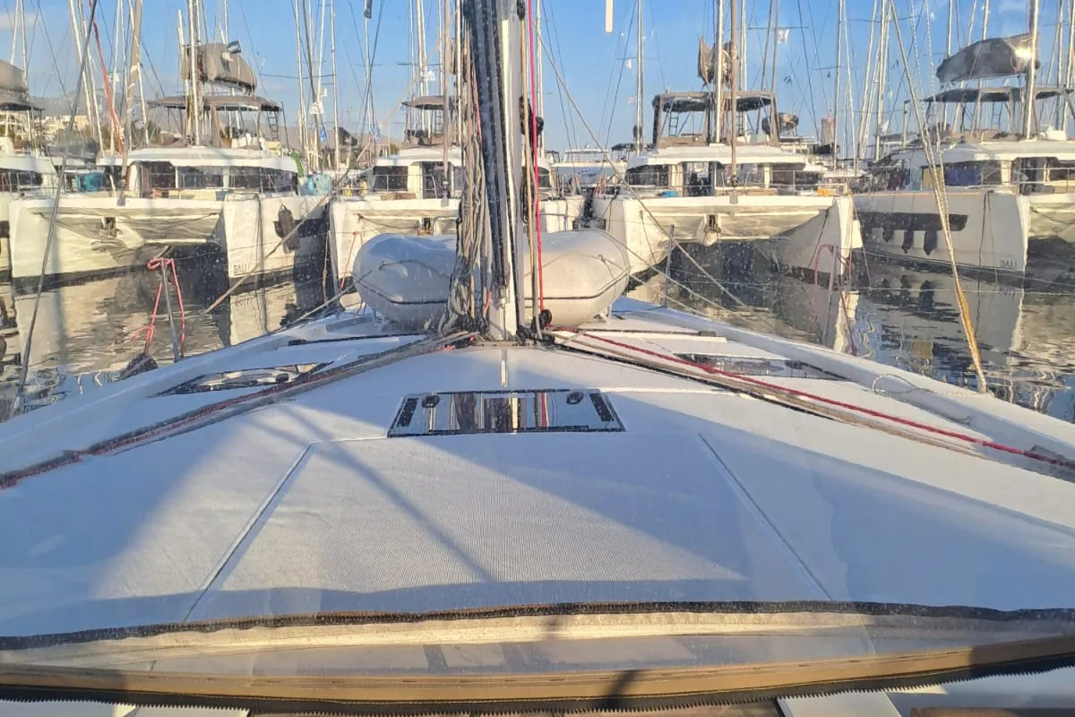 Kos 52.1, a Beneteau Oceanis 52 sailboat at Athens, Greece