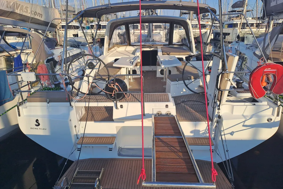 Kos 52.1, a Beneteau Oceanis 52 sailboat at Athens, Greece