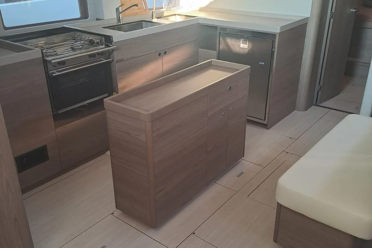 Kos 52.1, a Beneteau Oceanis 52 sailboat at Athens, Greece