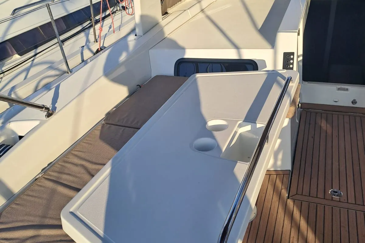 Kos 52.1, a Beneteau Oceanis 52 sailboat at Athens, Greece