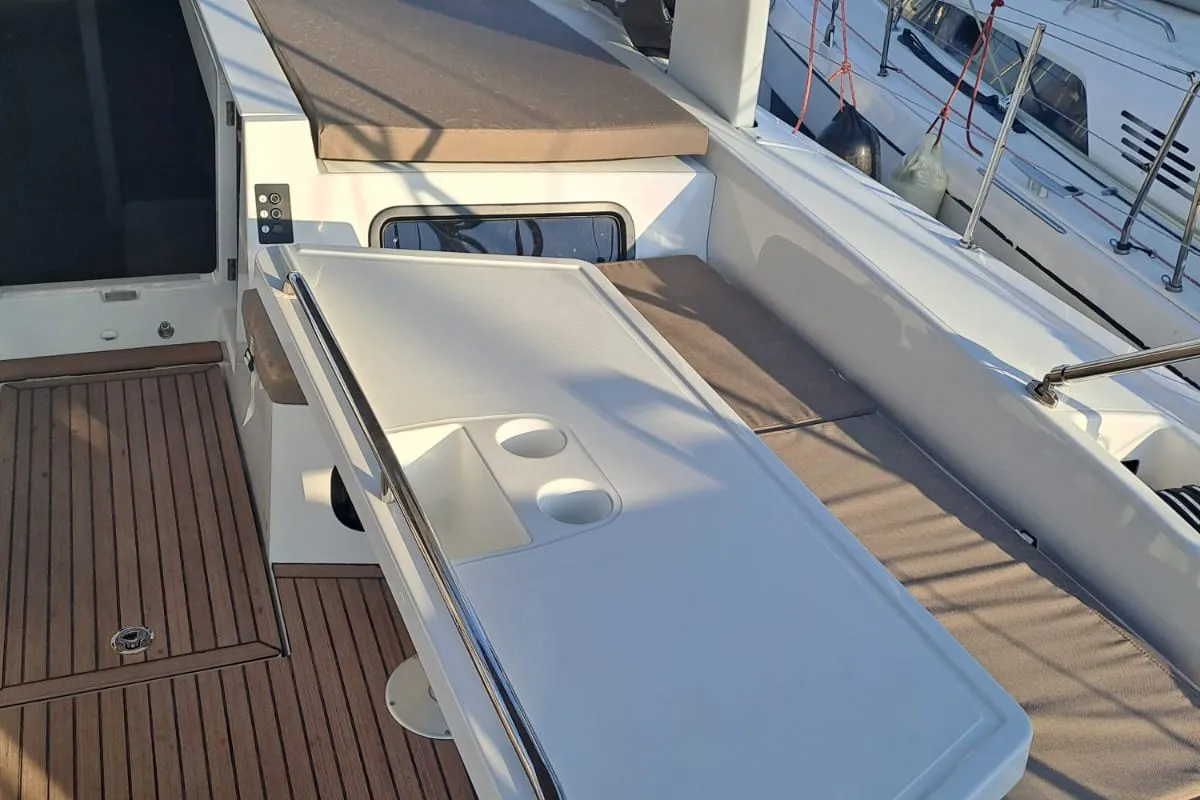 Kos 52.1, a Beneteau Oceanis 52 sailboat at Athens, Greece