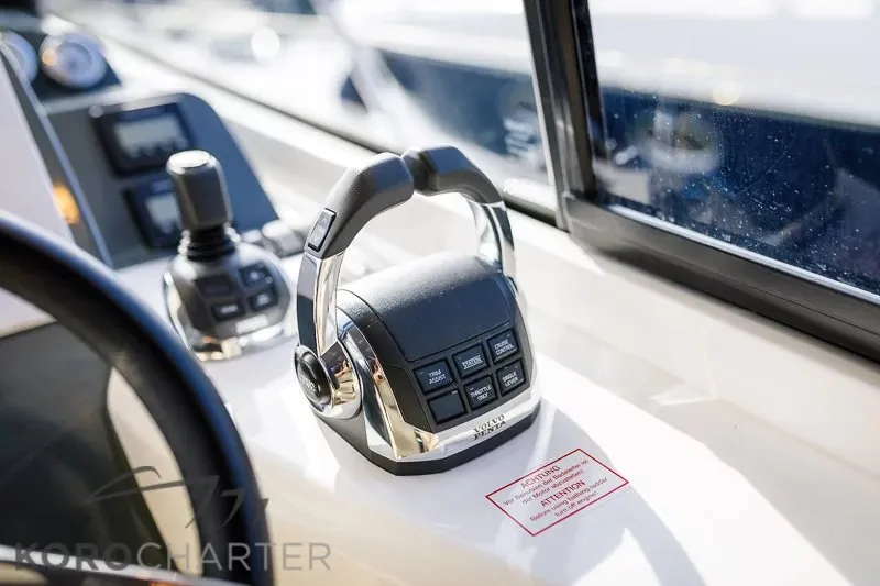 Nightlife, a Bavaria S36 Open motor yacht at Punat, Croatia