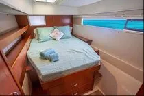 Cabin on Southern Cross, a Leopard 48 catamaran at Stock Island, United States