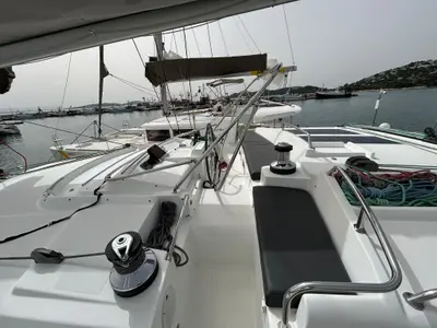 Cockpit of Manatee, a Lagoon 440 - 4 cab. catamaran at Vodice, Croatia
