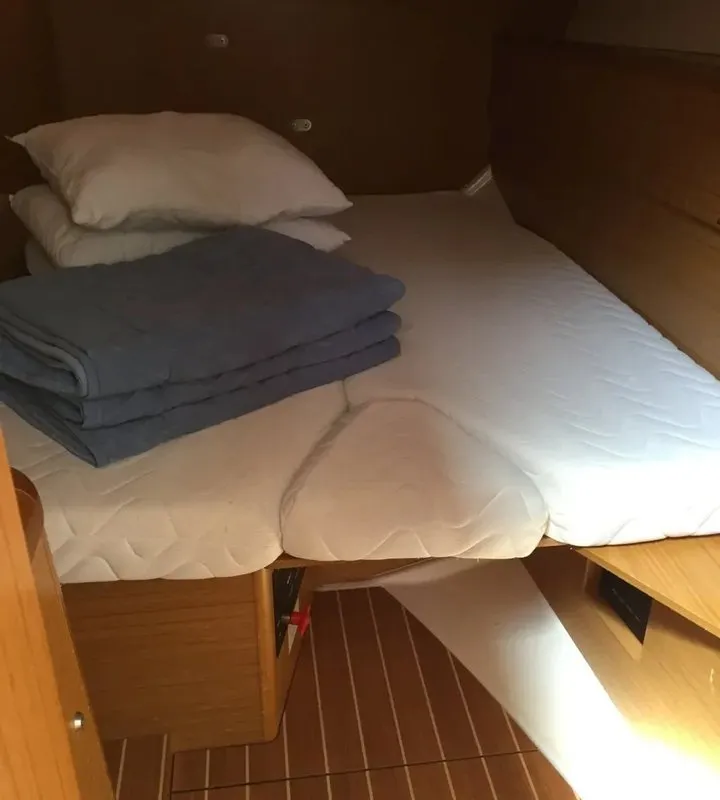 Forus, a Jeanneau Sun Odyssey 50 DS sailboat at Pirovac, Croatia