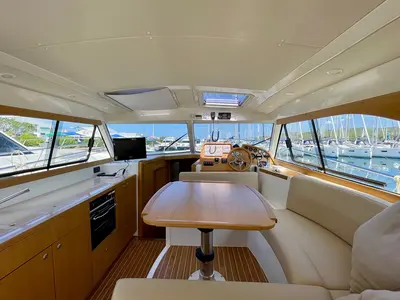 Galley of Iris, a SAS - Vektor Adriana 36 motorboat at Općina Sukošan, Croatia