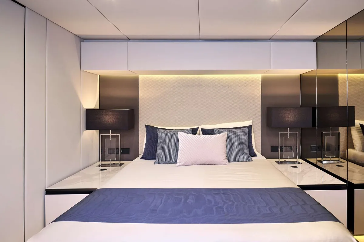 Genny, a Sunreef 80 catamaran at Athens, Greece