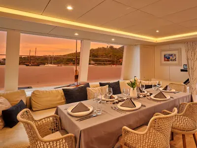Genny, a Sunreef 80 catamaran at Athens, Greece