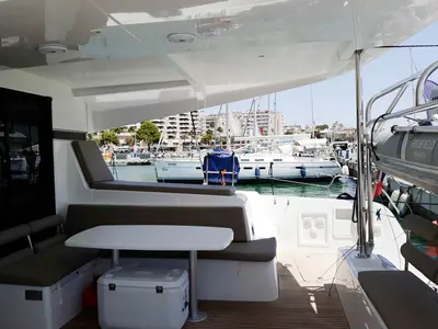 Cabin on l'Argonaute 461/2025, a Lagoon 42 catamaran at Palma de Mallorca, Spain