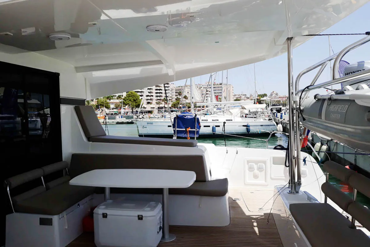 Cabin on l'Argonaute 461/2025, a Lagoon 42 catamaran at Palma de Mallorca, Spain
