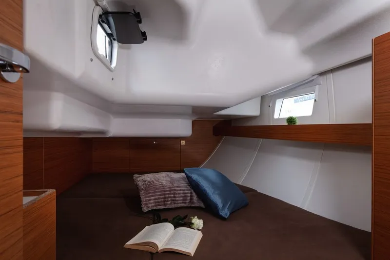 Cabin on TINO, a Elan Impression 40 sailboat at Split, Croatia