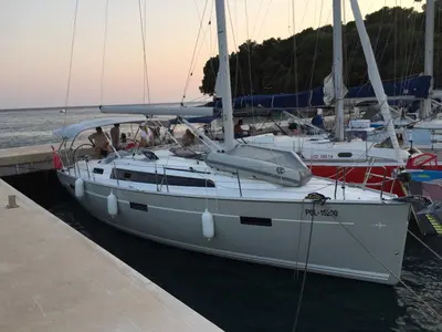 HM INO, a Bavaria 37 Cruiser sailboat at Općina Sukošan, Croatia