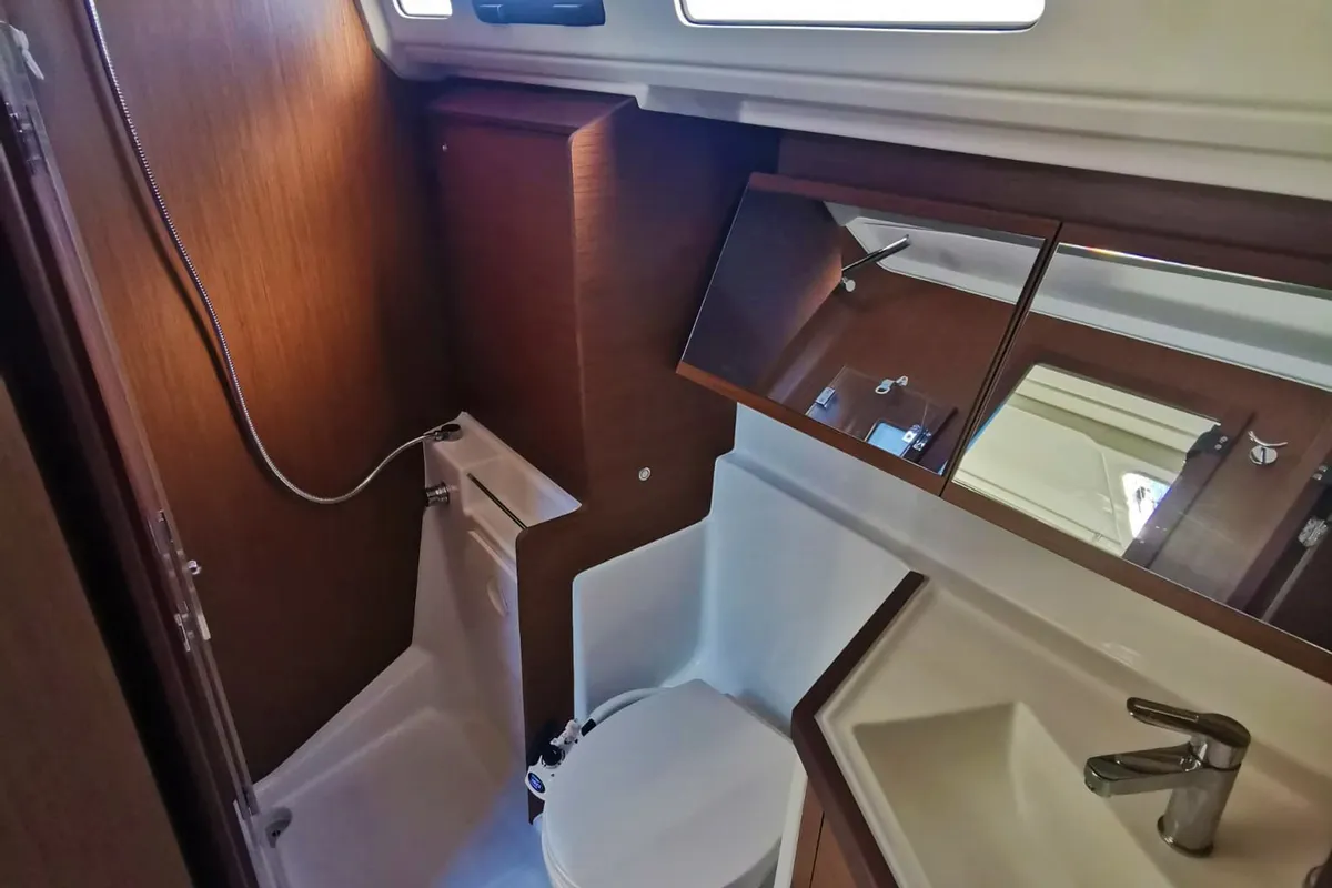 Head on Starlight, a Beneteau Oceanis 40.1 sailboat at Općina Medulin, Croatia