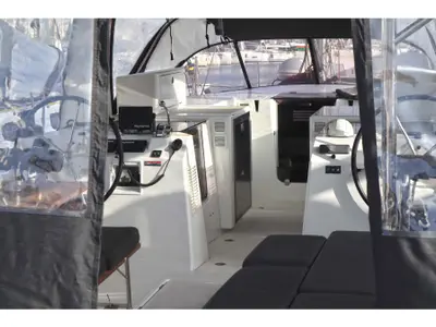 SOLARIS, a Jeanneau Sun Loft 47 sailboat at Municipal Unit of Lefkada, Greece