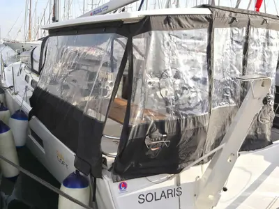 SOLARIS, a Jeanneau Sun Loft 47 sailboat at Municipal Unit of Lefkada, Greece