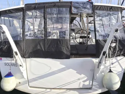 SOLARIS, a Jeanneau Sun Loft 47 sailboat at Municipal Unit of Lefkada, Greece