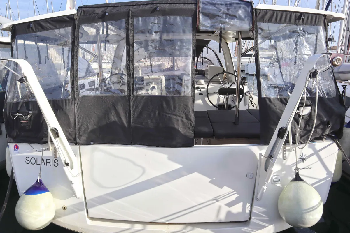 SOLARIS, a Jeanneau Sun Loft 47 sailboat at Municipal Unit of Lefkada, Greece