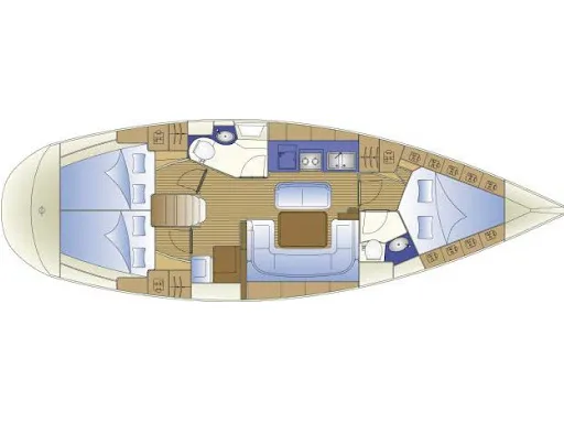 Evropi, a Bavaria 40 sailboat at Volos Municipality, Greece