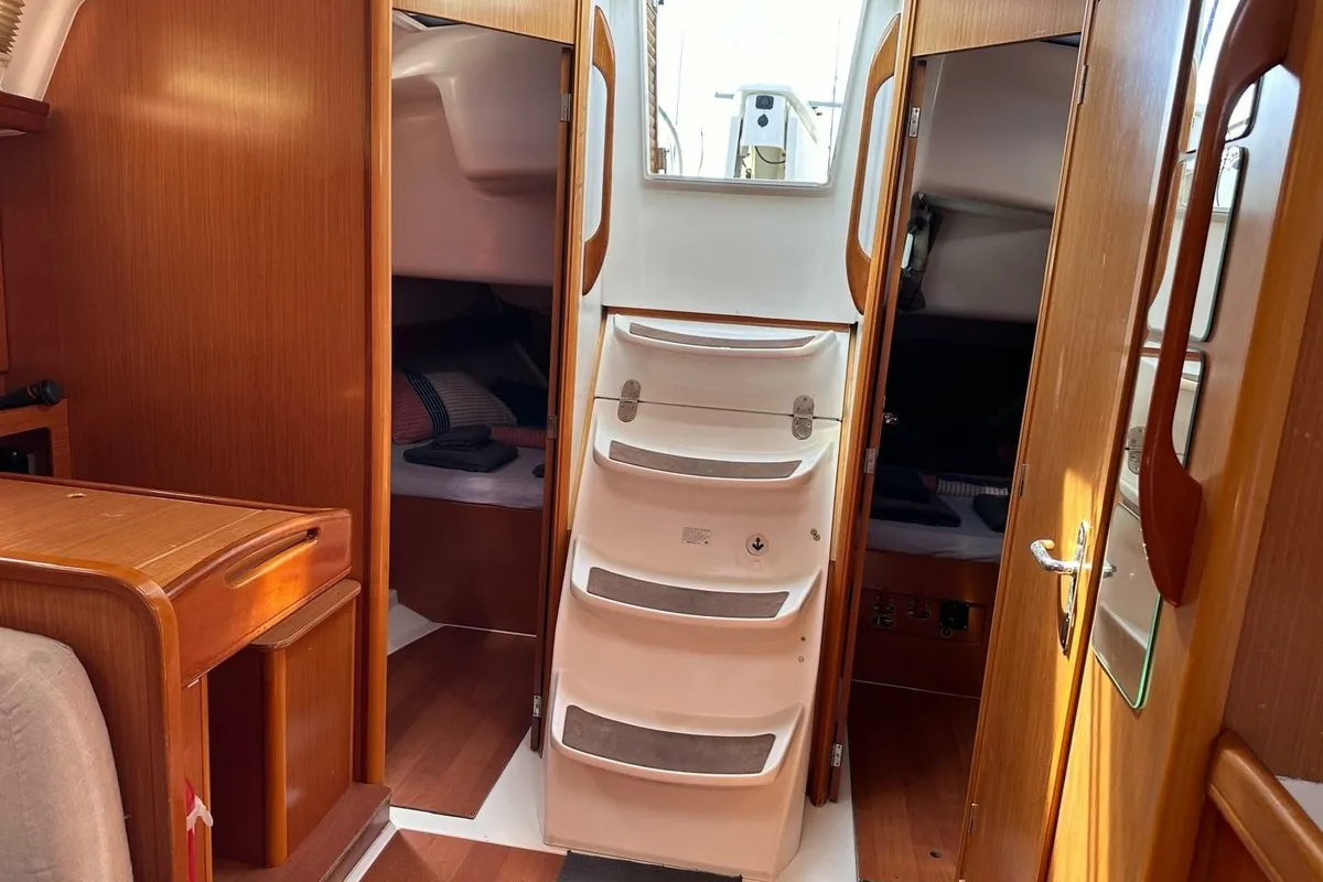 Miss Aleyna, a Beneteau Cyclades 39.3 sailboat at Fethiye, Turkey