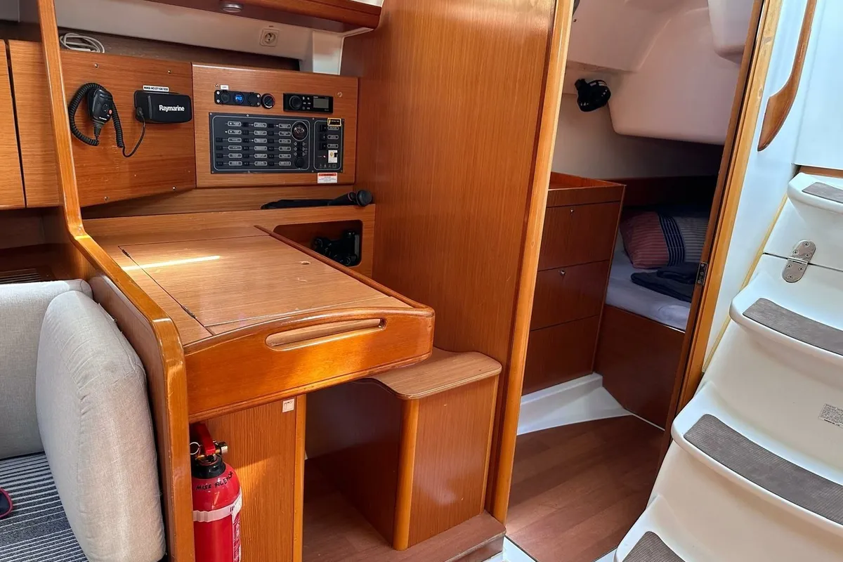 Miss Aleyna, a Beneteau Cyclades 39.3 sailboat at Fethiye, Turkey