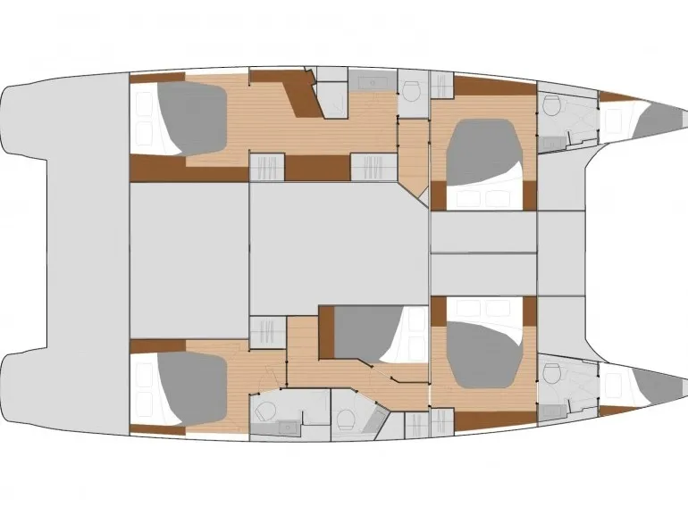 Soleil Rae, a Fountaine Pajot Saba 50 catamaran at Road Town, British Virgin Islands