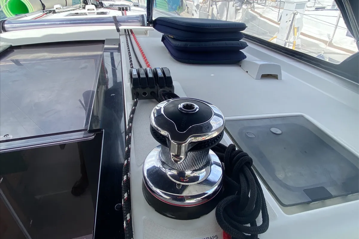 Spirit of Adventure, a Beneteau 48 sailboat at Road Town, British Virgin Islands