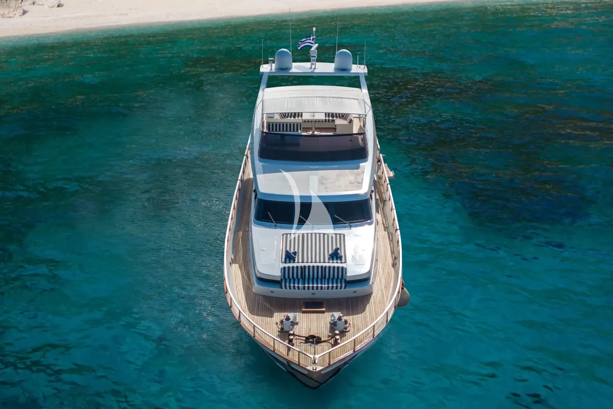 Exterior view of Opera, a Gulet x-reuse motor yacht at Sami Municipal Unit, Greece