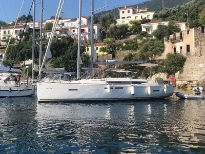 ETERNITY, a Jeanneau Sun Odyssey 409 sailboat at Municipal Unit of Lefkada, Greece