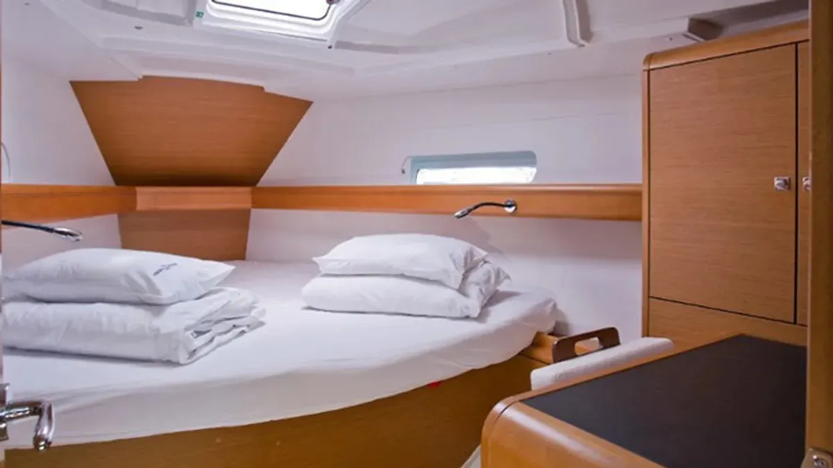 ETERNITY, a Jeanneau Sun Odyssey 409 sailboat at Municipal Unit of Lefkada, Greece