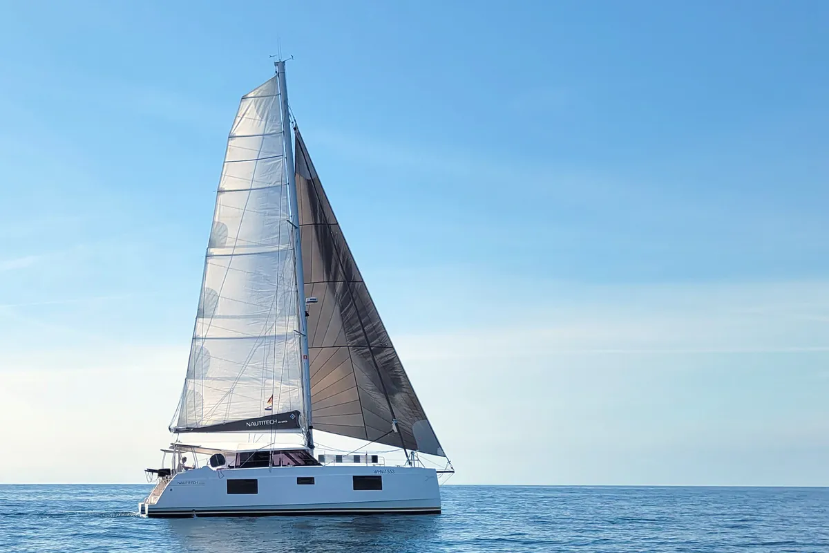 Negroni, a Nautitech 40 catamaran at Općina Rogoznica, Croatia