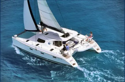 Exterior view of Negroni, a Nautitech 40 catamaran at Općina Rogoznica, Croatia