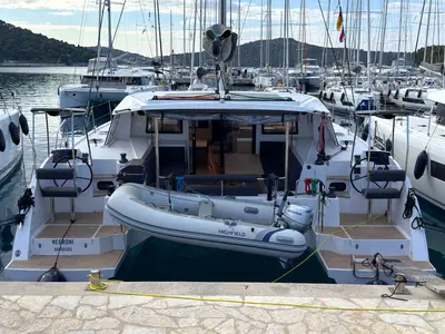 Negroni, a Nautitech 40 catamaran at Općina Rogoznica, Croatia