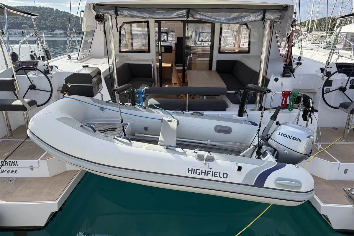 Negroni, a Nautitech 40 catamaran at Općina Rogoznica, Croatia