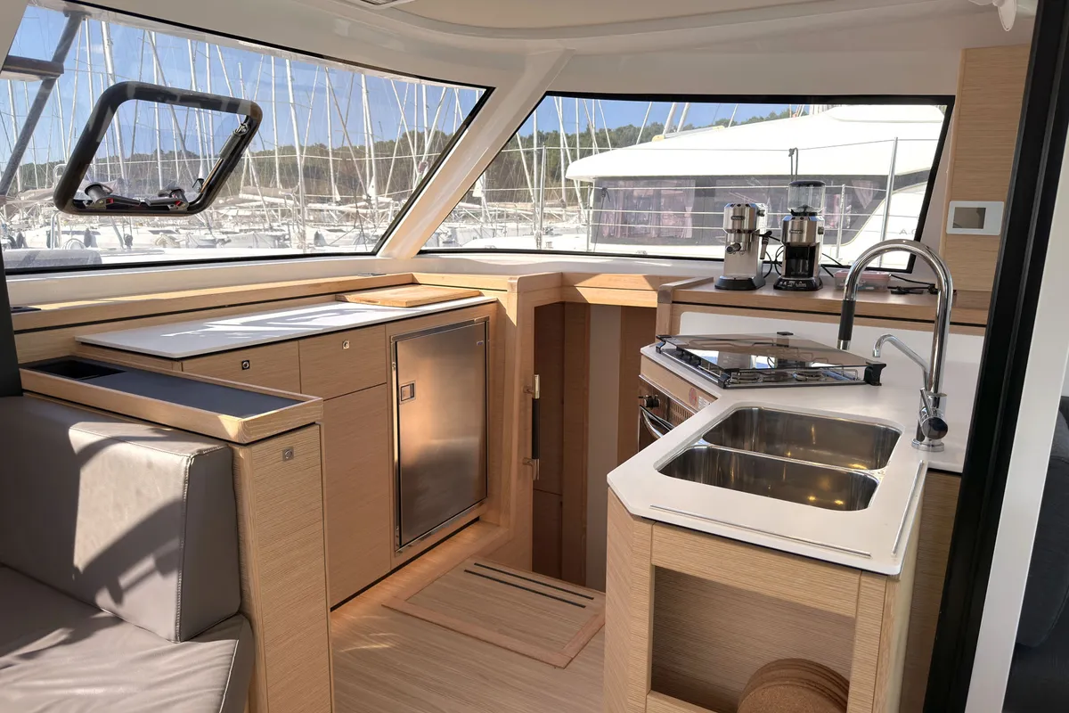 Negroni, a Nautitech 40 catamaran at Općina Rogoznica, Croatia