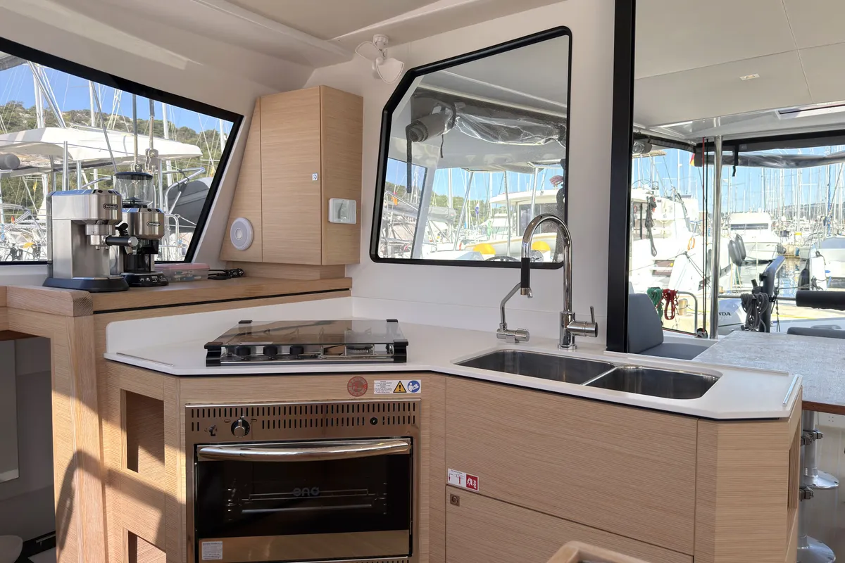 Negroni, a Nautitech 40 catamaran at Općina Rogoznica, Croatia