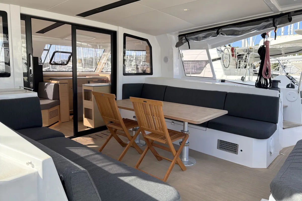 Negroni, a Nautitech 40 catamaran at Općina Rogoznica, Croatia
