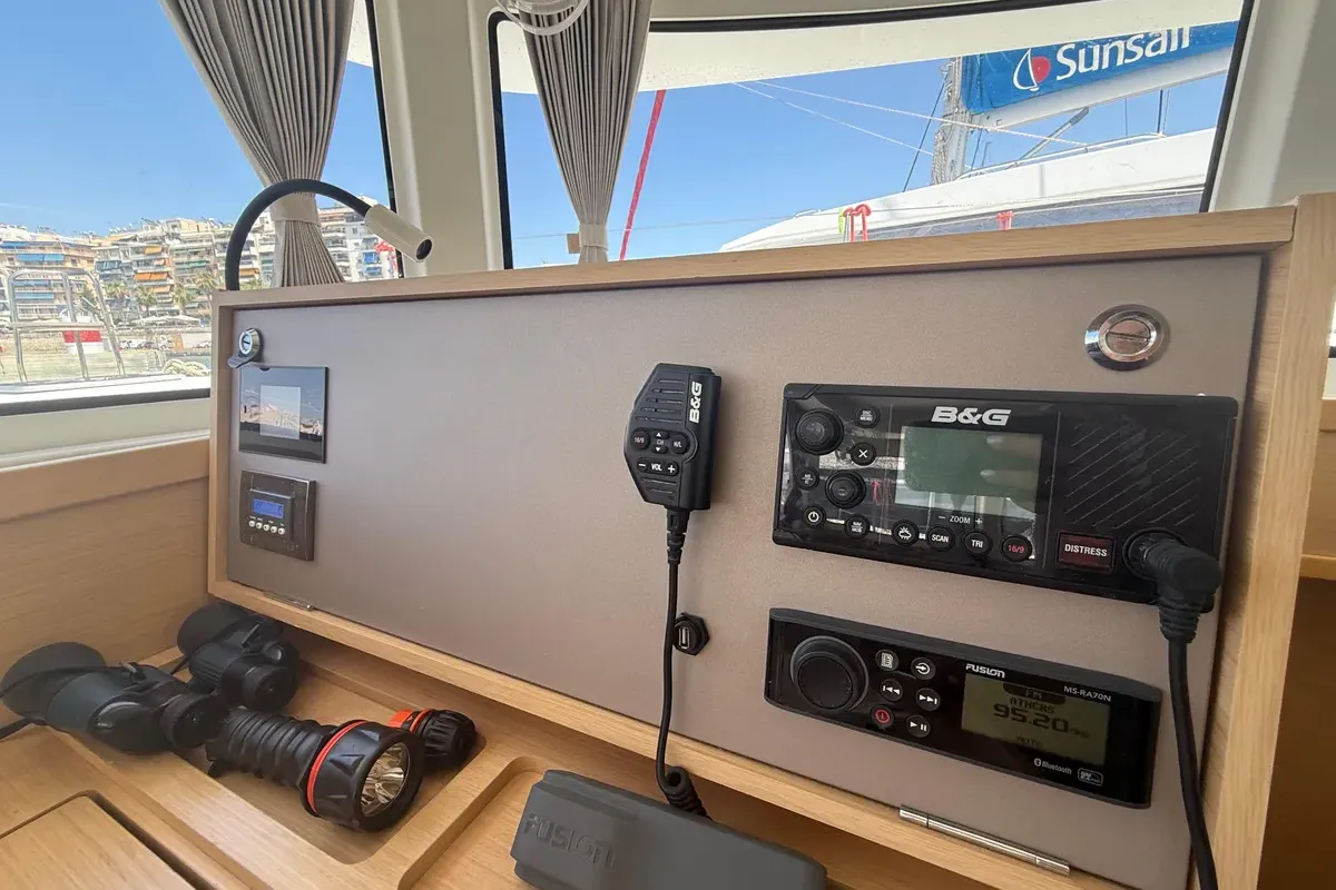 Orion, a Lagoon 42 catamaran at Grad Pula, Croatia