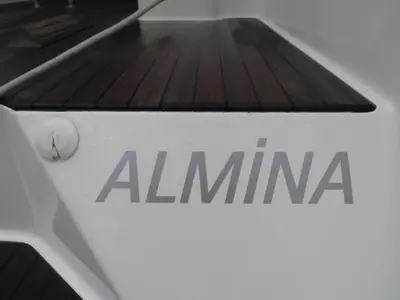 Almina, a Bavaria Cruiser 40 sailboat at Fethiye, Turkey