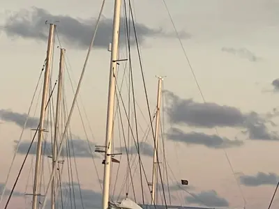 Escapade, a Lagoon 51 - 6 cab. catamaran at Parham Town, British Virgin Islands