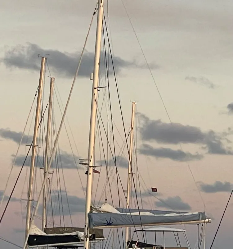 Escapade, a Lagoon 51 - 6 cab. catamaran at Parham Town, British Virgin Islands