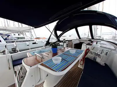Seven Seas - Refit 2021, a Beneteau Oceanis 43 sailboat at Athens, Greece