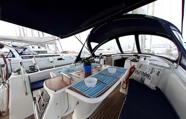 Seven Seas - Refit 2021, a Beneteau Oceanis 43 sailboat at Athens, Greece