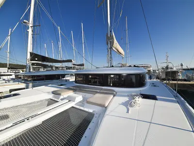 MIDLIFE CRISIS, a Lagoon 46 catamaran at Općina Sukošan, Croatia