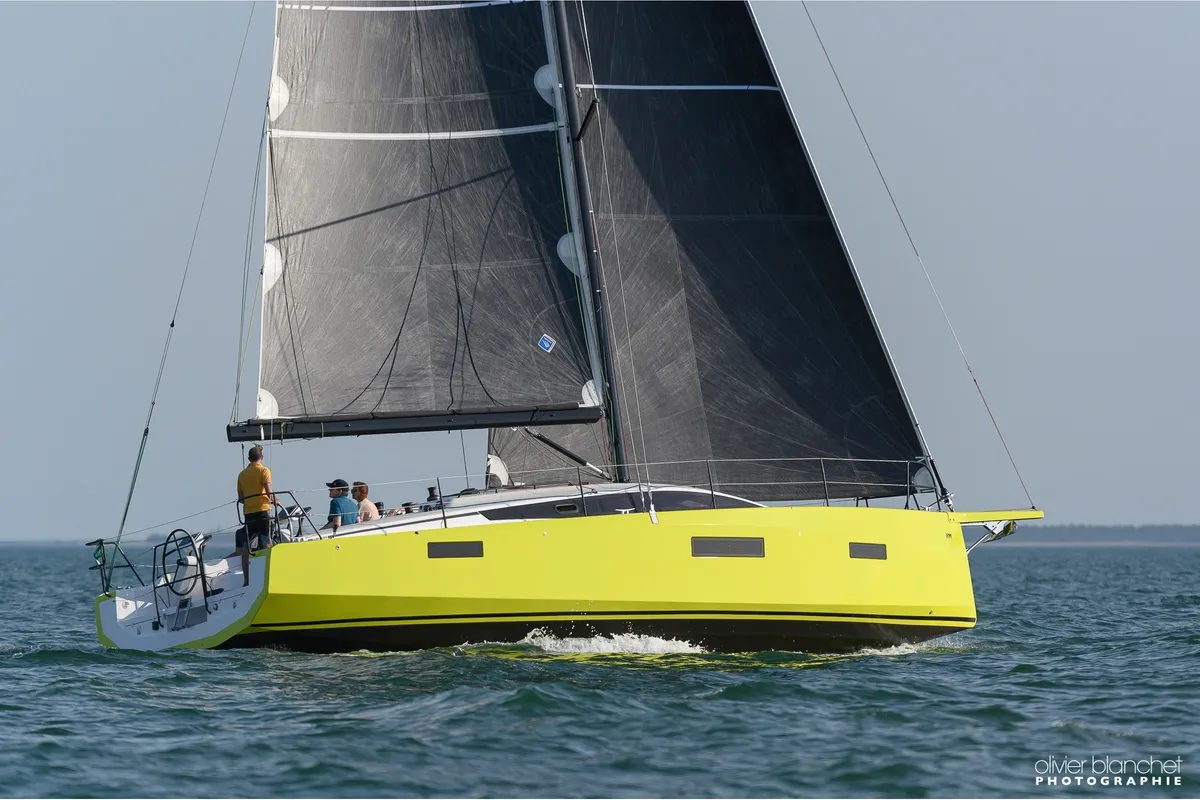 Exterior view of Caribbean Dandy, a RM 1180 sailboat at La Favière, France