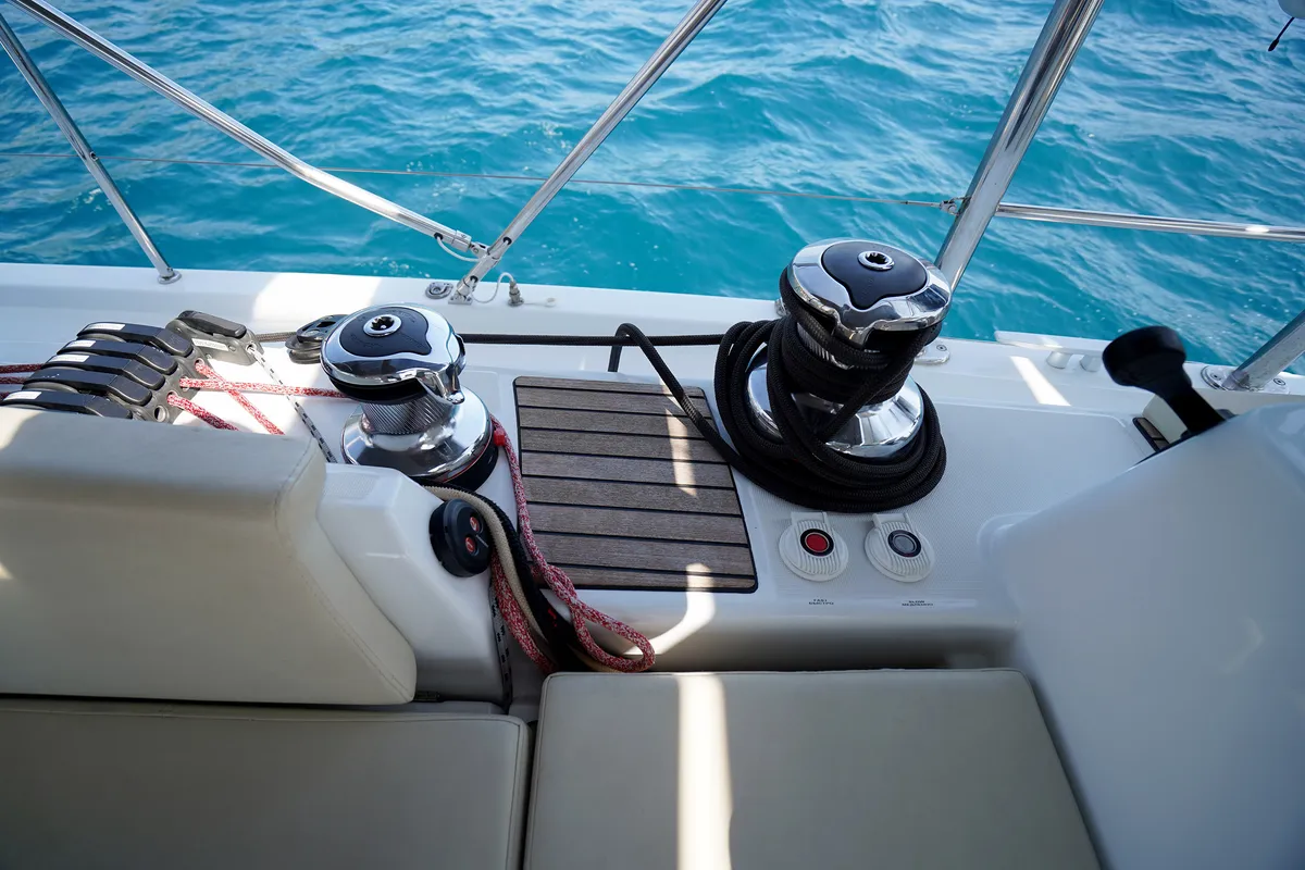 Sunlark, a Jeanneau 54 sailboat at Marmaris, Turkey