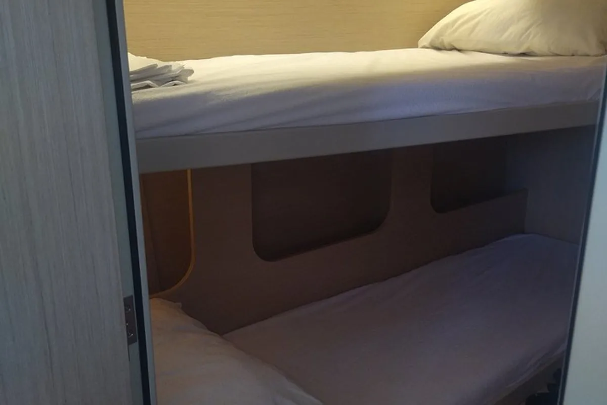 Cabin on Magnum, a Beneteau Oceanis 40.1 sailboat at Athens, Greece