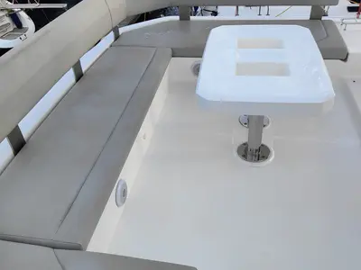 Lady Lety, a Leopard 45 catamaran at Procida, Italy