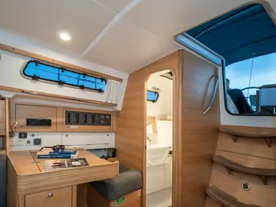 Salon of Lady X, a X-Yachts Xc 35 sailboat at Općina Rogoznica, Croatia