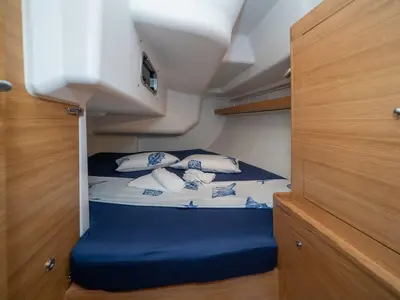Cabin on Lady X, a X-Yachts Xc 35 sailboat at Općina Rogoznica, Croatia