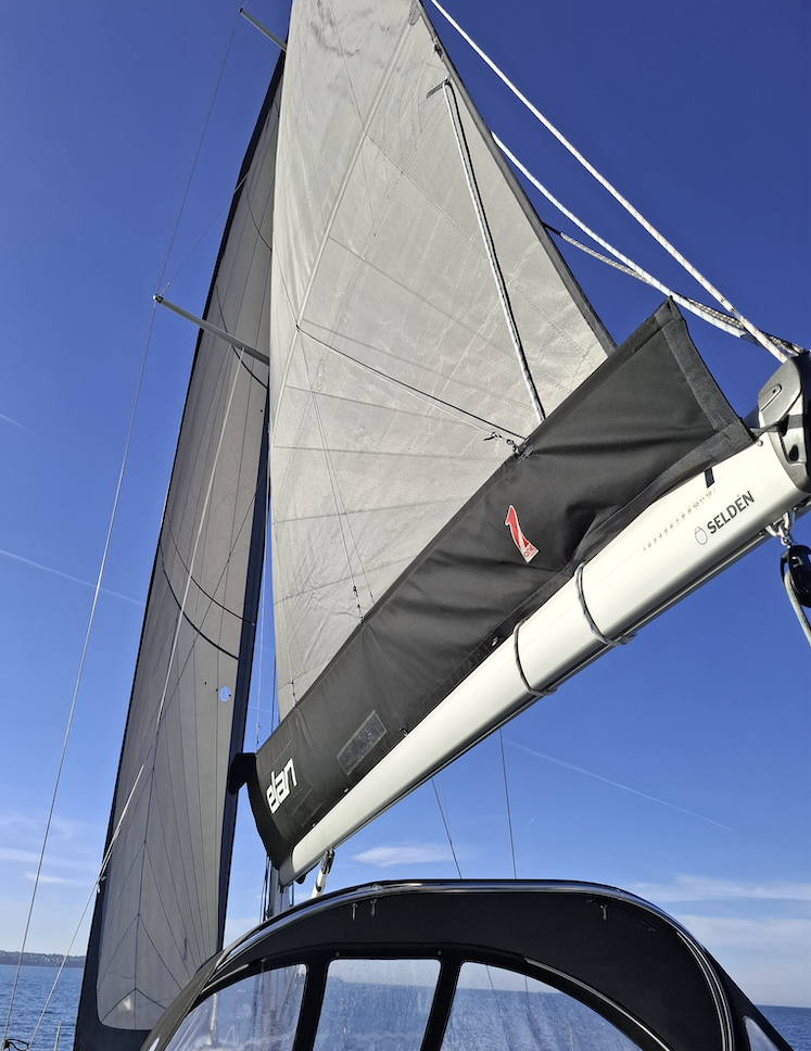 Sailing Grace, a Elan E6 sailboat at Grad Biograd na Moru, Croatia